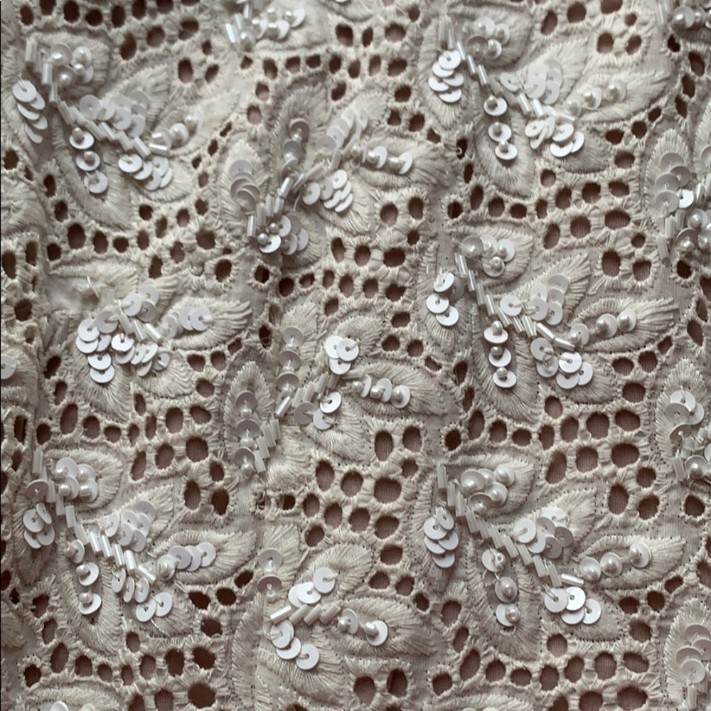 French Connection beaded cotton dress - Picture 4 of 6
